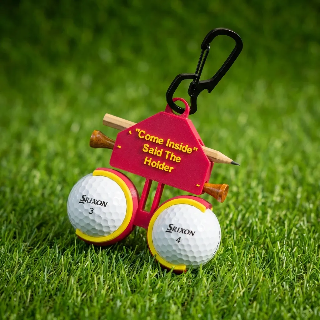 Golf Ball Holder (Come Inside Said The Holder)