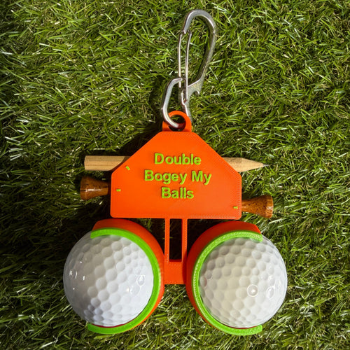 Golf Ball Holder (Double Bogey My Balls)